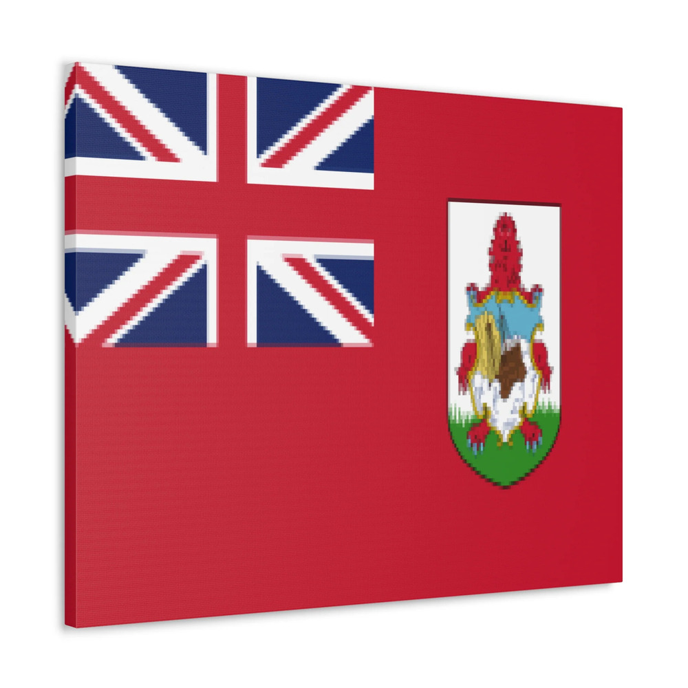 Bermuda Country Flag Canvas Vibrant Wall Art Unframed Home Decor